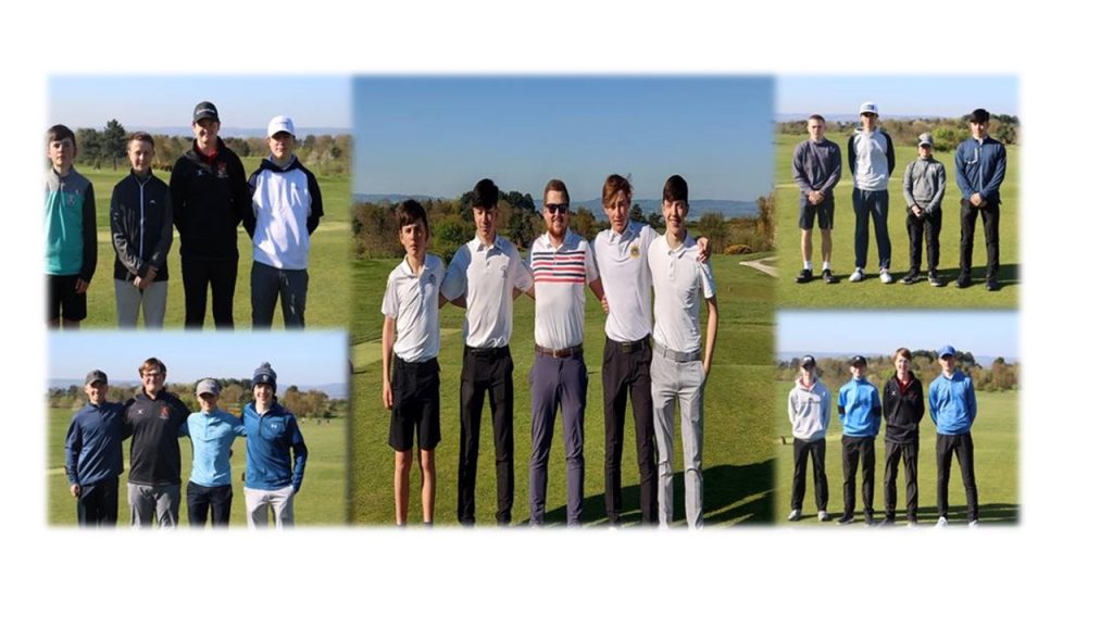 College golf team St. Anselm's College