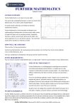 Mathematics (Further)