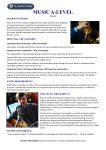 Music (A Level)