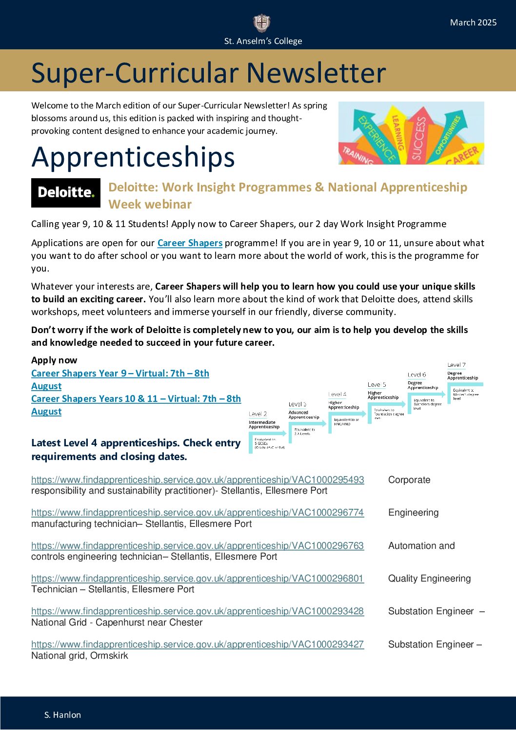 Mar 25 Super-Curricular Newsletter Mar25